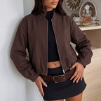 Womens Straight Loose Fit Coat