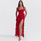 Slit Spaghetti Strap Dress