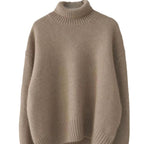 Womens Turtleneck Knit Sweater