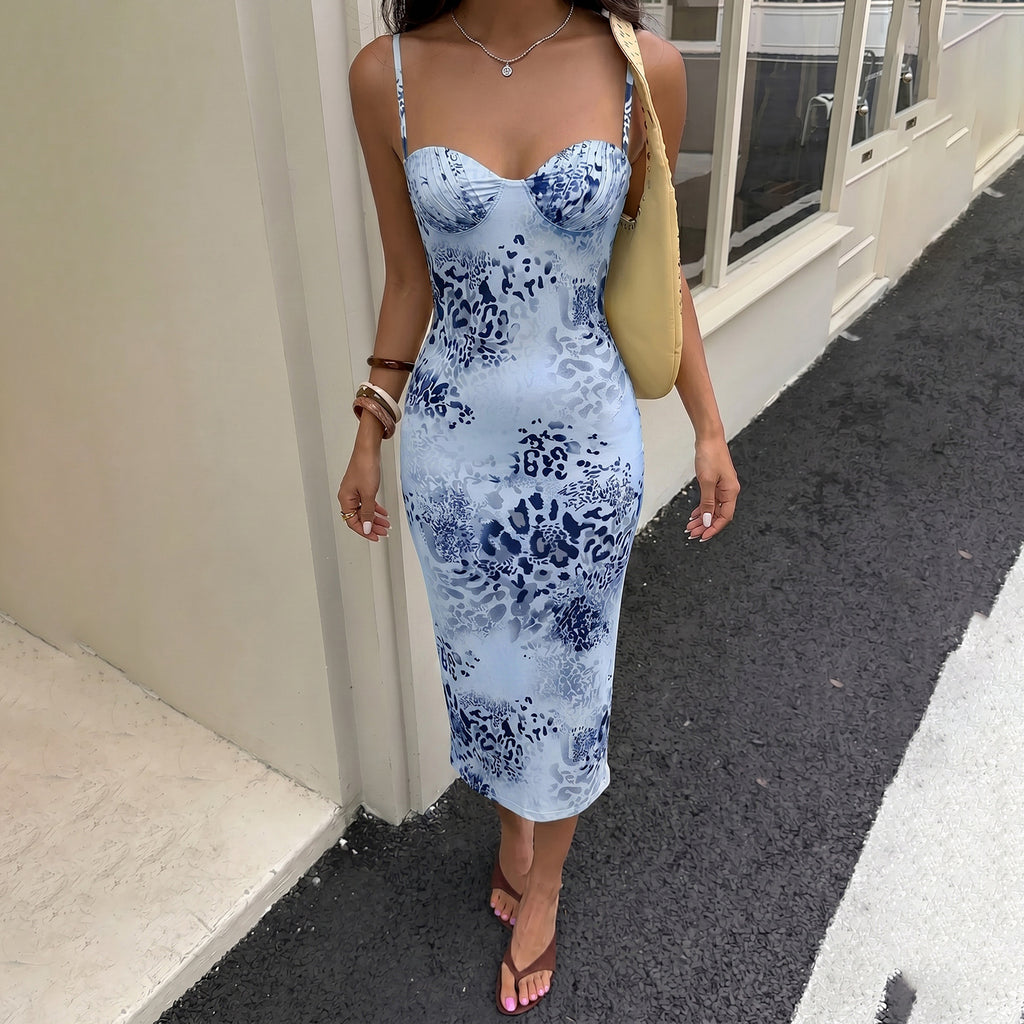 Spaghetti Strap Slip Dress
