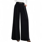 Womens High Waisted Wide Leg Dress Pants