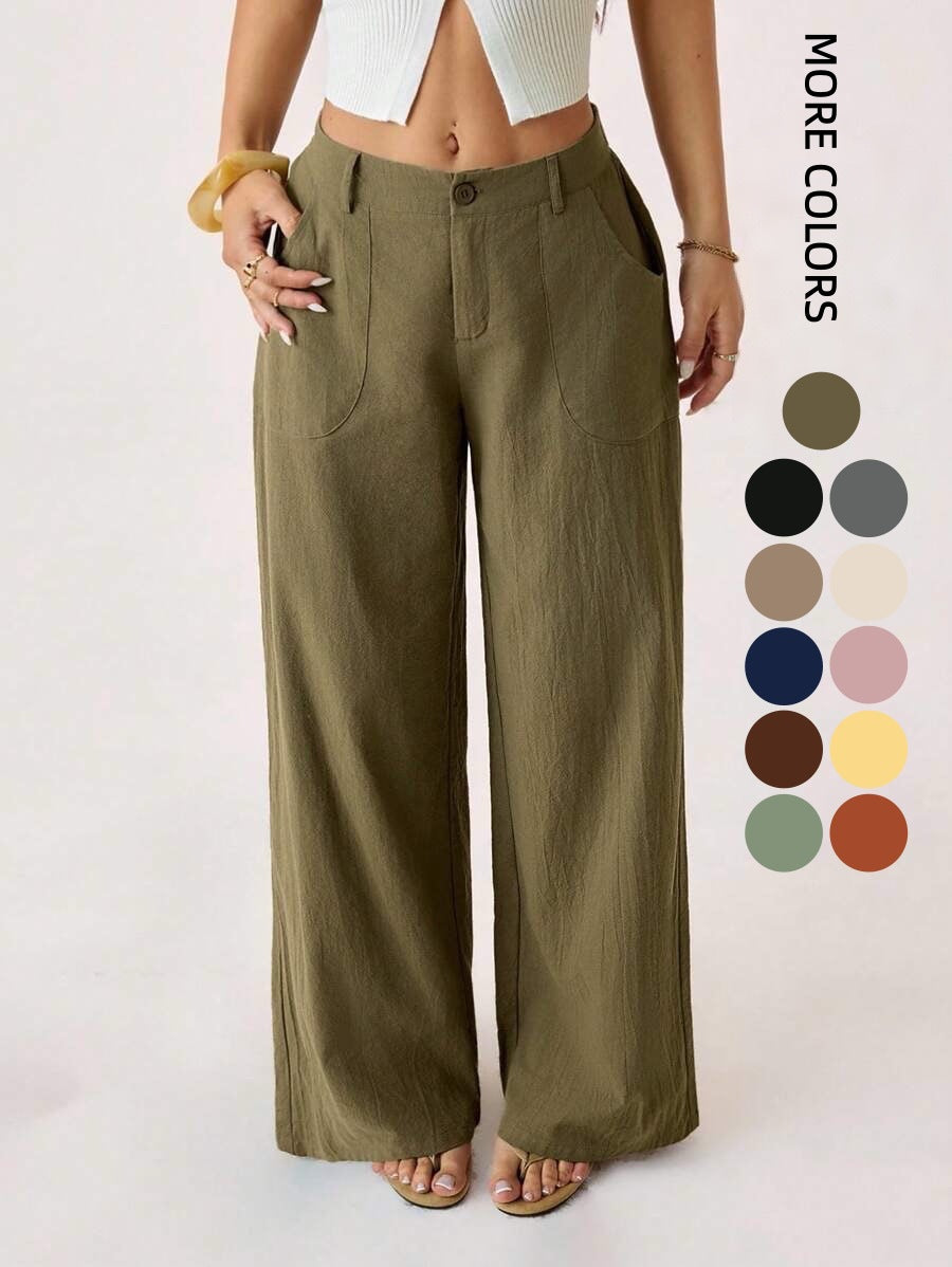 Women's Mid-Waist Pants