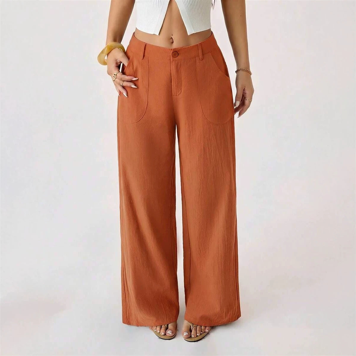 Women's Mid-Waist Pants
