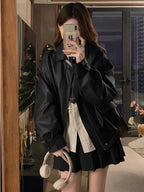 Womens Faux Leather Jacket