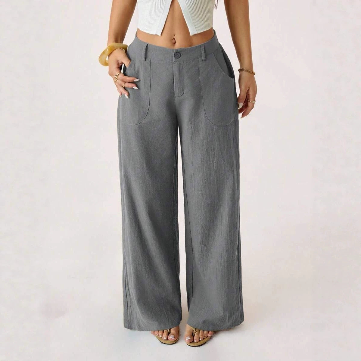 Women's Mid-Waist Pants