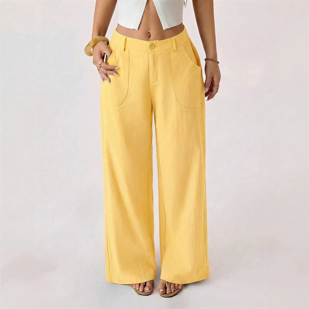 Women's Mid-Waist Pants