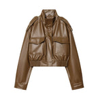 Retro Motorcycle Jacket for Women