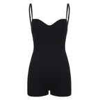 Elegant Sleeveless Jumpsuit Shorts