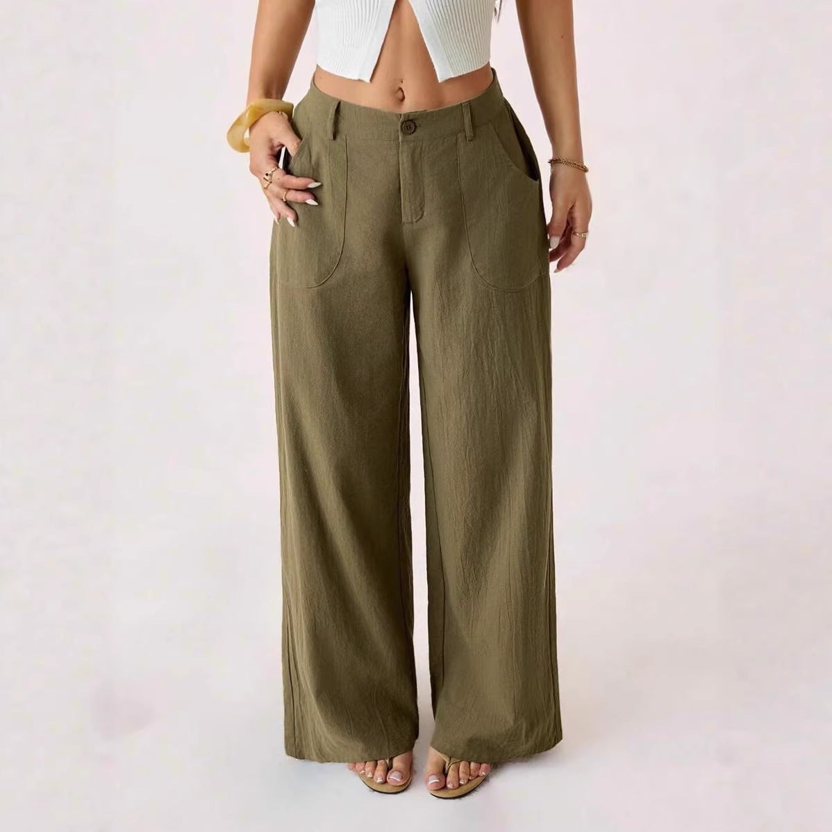 Women's Mid-Waist Pants