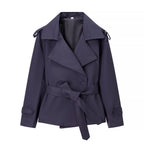Womens Belted Short Jacket