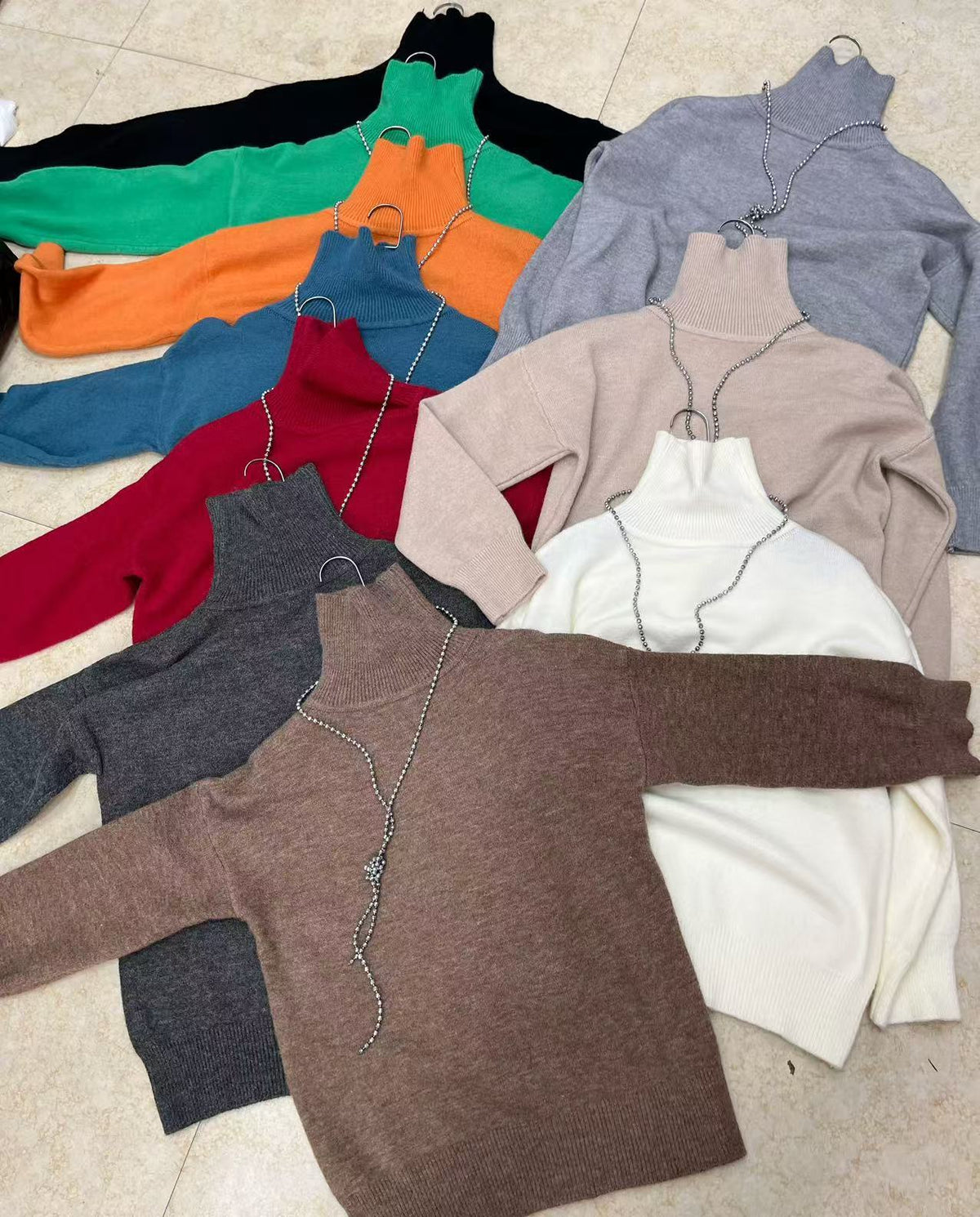 Womens Turtleneck Knit Sweater